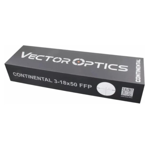 Оптичний приціл Vector Optics Continental 3-18x50 (34mm) illum. FFP VEC-MBR (SCFF-43)