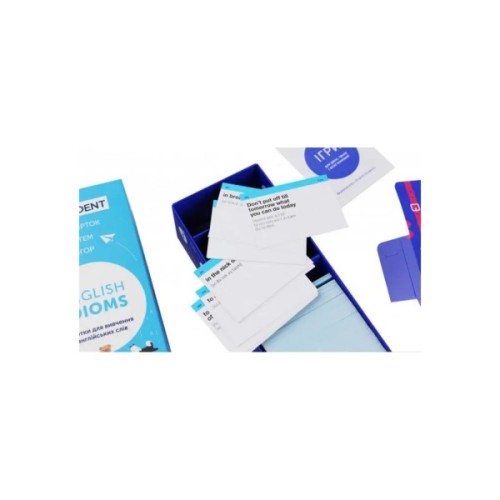 Навчальний набір English Student Картки для вивчення англійської мови Idioms, українська (591225923)