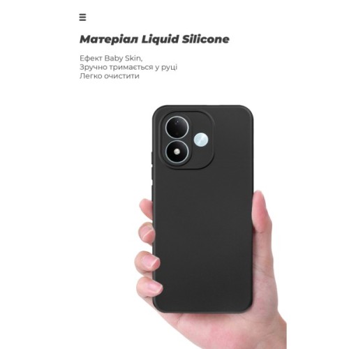 Чохол до мобільного телефона Armorstandart ICON Xiaomi Redmi Note 17 4G / 17 5G Camera cover Black (ARM92683)
