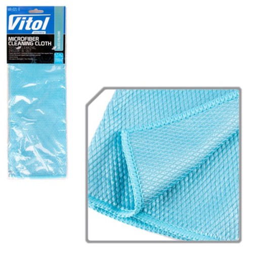 Автомобільна серветка Vitol 35х35см блакитна (VR-02L-G)