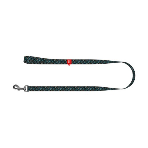 Повідець для собак WAUDOG Nylon "Луска" L-XXL Ш 25 мм Д 200 см (759-0179)