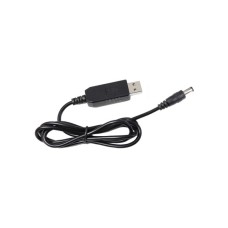 Кабель живлення USB to DC 5.5x2.1mm 12V 1.0m Value (S1016)