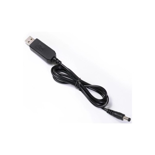 Кабель живлення USB to DC 5.5x2.1mm 12V 1.0m Value (S1016)