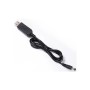 Кабель живлення USB to DC 5.5x2.1mm 12V 1.0m Value (S1016)