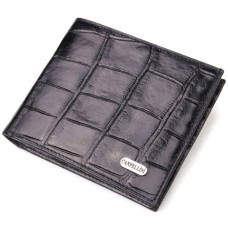 Гаманець Canpellini З натуральної шкіри Чорний (21584)