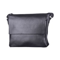 Сумка Shvigel Шкіряна Чорна (11039)