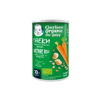 Дитячі снеки Gerber пшенично-вівсяні з морквою й апельсинами 35 г (7613037315332)