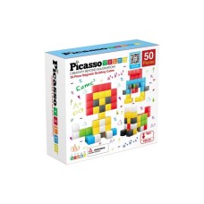 Конструктор Picasso магнітний Tiles Building Cubes 50 деталей (817338023645)