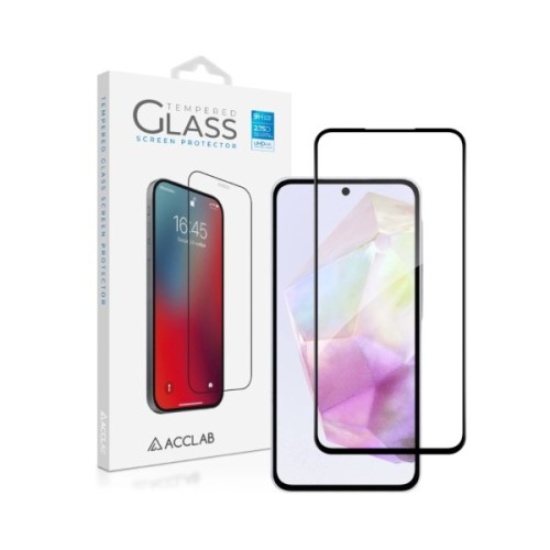 Скло захисне ACCLAB Full Glue Samsung A36 Black (1283126608087)