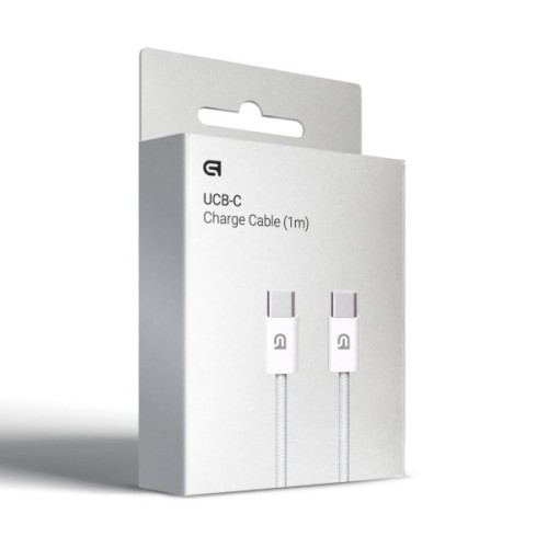 Дата кабель USB-C to USB-C 1.0m White Armorstandart (ARM72698)
