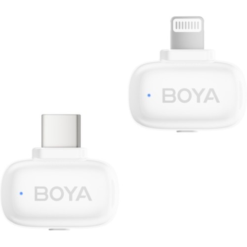 Мікрофон Boya mini-13 Type-C/Lightning White (mini-13)