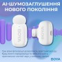 Мікрофон Boya mini-13 Type-C/Lightning White (mini-13)