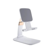 Підставка до планшета та телефона Knight Foldable Desk Mobile Phone Holder Stand (Alloy) White Essager (EZJZM-QS02)