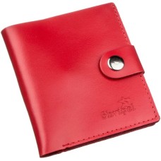 Портмоне Shvigel Шкіряне Червоне (16219)