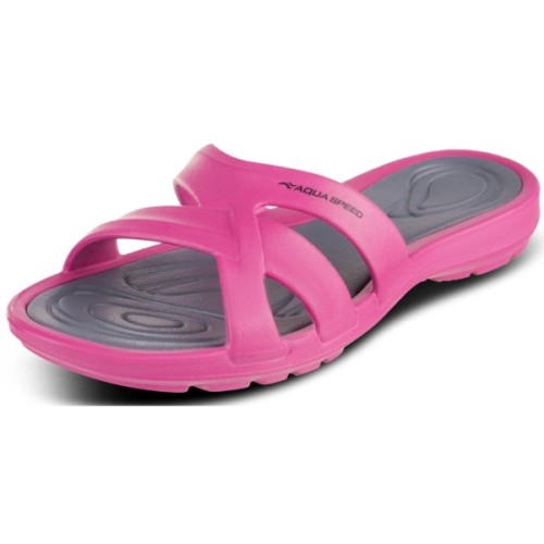 Шльопанці Aqua Speed Panama 513-03 рожевий, сірий 38 (5908217666109)