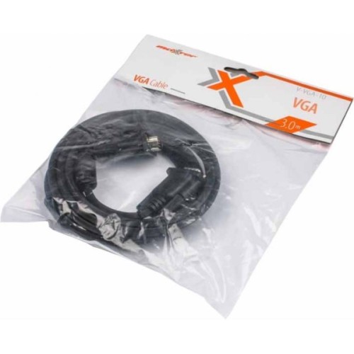 Кабель мультимедійний VGA M to VGA M 3.0m Maxxter (V-VGA-10)