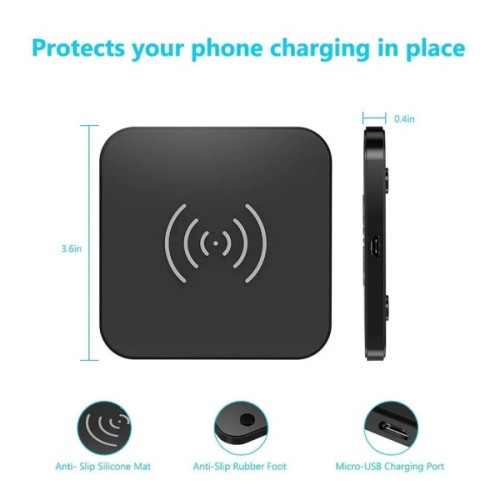 Зарядний пристрій Choetech Wireless 10W black (T511-S)