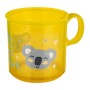 Набір дитячого посуду Canpol babies EXOTIC ANIMALS кружка антипідслизгова,жовта (2/100_yel)