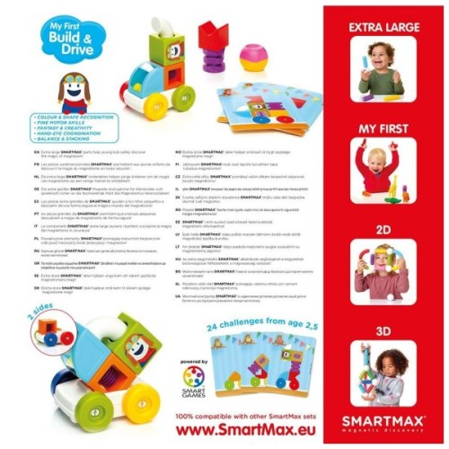 Конструктор Smartmax Мої перші моделі, що їдуть (SMX 237)