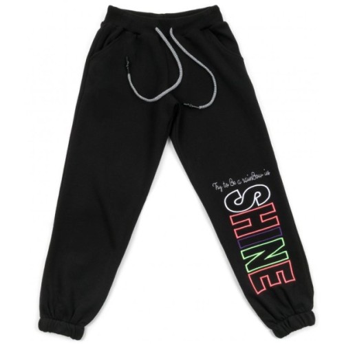 Спортивний костюм дитячий Shukoko "SHINE" (1171-134G-black)