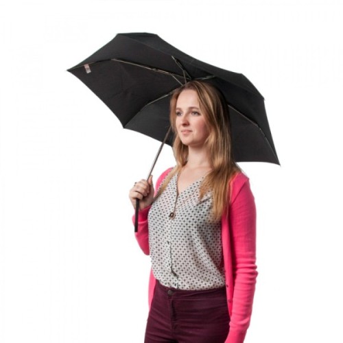 Парасоля Fulton Miniflat-1 L339 Black (L339-000076)
