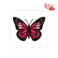 Картина по номерам Rosa Talent 3D Метелик 4 МДФ ґрунтоване, 4 шари, 17х17 см (4823098529033)