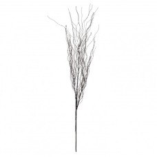 Декоративна гілка YES! Fun Black Shine 102 см, чорна, глітер+паєтки (974312)