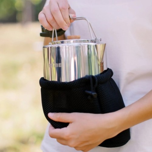 Чайник туристичний Tribe Kettle 1,2 л сталевий (T-FI-0010-metal)