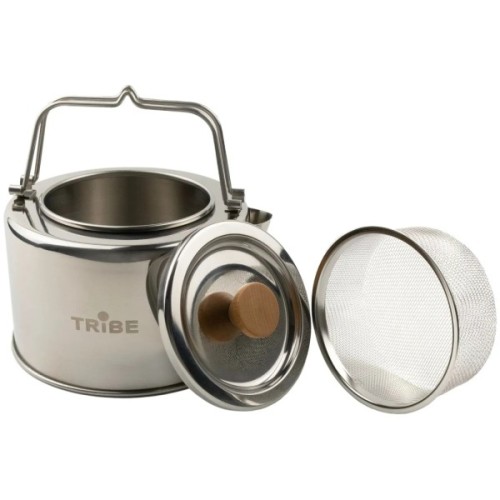 Чайник туристичний Tribe Kettle 1,2 л сталевий (T-FI-0010-metal)