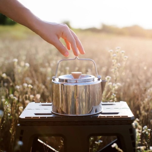 Чайник туристичний Tribe Kettle 1,2 л сталевий (T-FI-0010-metal)