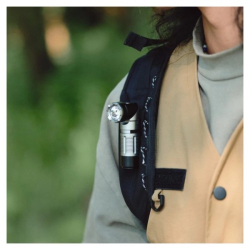 Ліхтар Naturehike з кліпсою CNK2450ZM013, чорно-сірий (6976507668521)