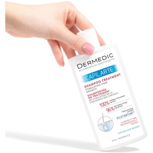 Шампунь Dermedic Capilarte Для стимулювання та відновлення росту волосся 300 мл (5901643174194)