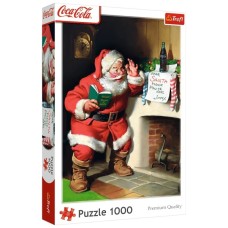 Пазл Trefl Lic Coca-Cola Санта біля каміна (5900511109221)