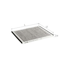 Фільтр салону ALPHA FILTER AF5143a
