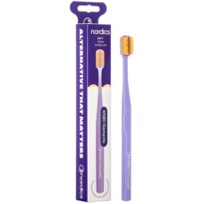 Зубна щітка Nordics 6580 Ortho Soft Purple/Orange Ортодонтична (3800501908020)