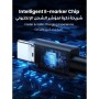 Дата кабель USB-C to USB-C 2.0m PD3.1 240W 480Mbps braided black Ugreen (75732)