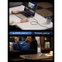 Дата кабель USB-C to USB-C 2.0m PD3.1 240W 480Mbps braided black Ugreen (75732)