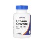 Вітамінно-мінеральний комплекс Nutricost Літій оротат, 5 мг, Lithium Orotate, 120 капсул (NCS67336)