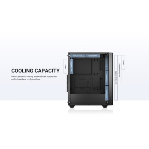 Корпус для ПК ID-Cooling WARE 310 ARGB