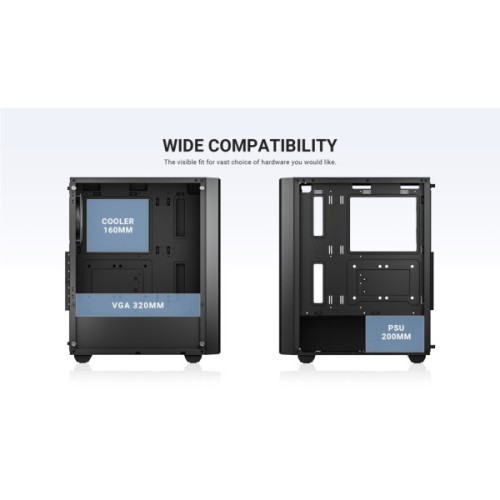 Корпус для ПК ID-Cooling WARE 310 ARGB