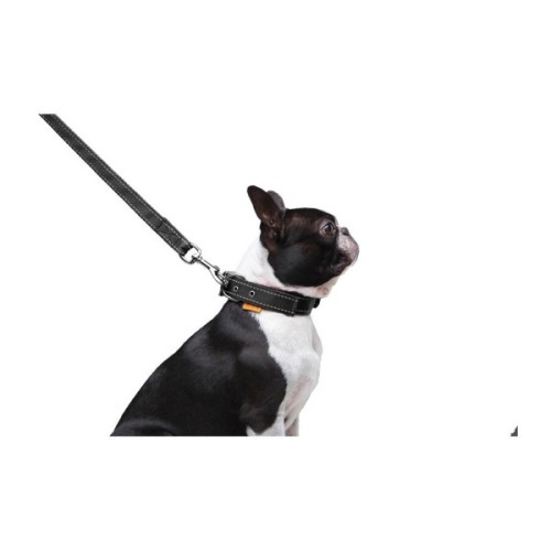 Повідець для собак Dog Extreme з нейлону подвійний Ш 20 мм Д 122 см чорний (42981)