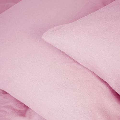 Постільна білизна MirSon 008 Pink Фланель 2x143x210 Сімейний (2200009651182)