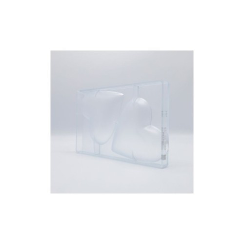 Форма для шоколаду Chocolate World серія "Spheres & Cones" Велике серце 305 г (2121 CW)