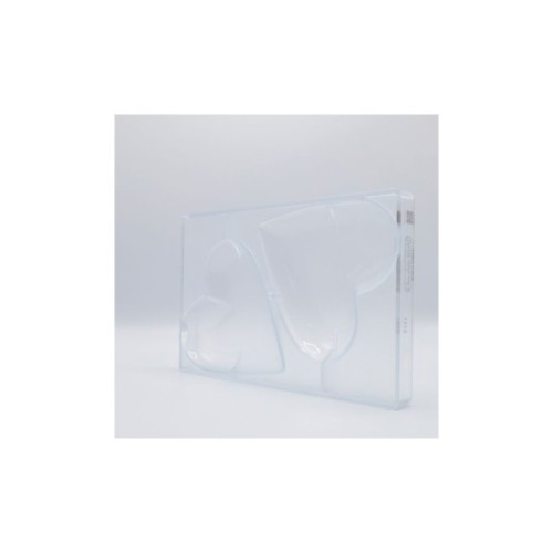 Форма для шоколаду Chocolate World серія "Spheres & Cones" Велике серце 305 г (2121 CW)