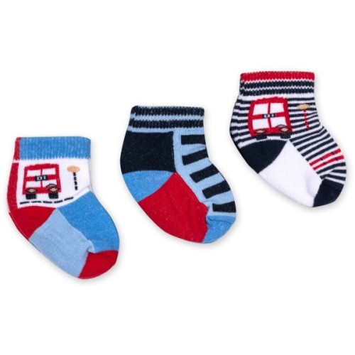 Шкарпетки дитячі Luvena Fortuna 3 пари для хлопчиків (DL3015)