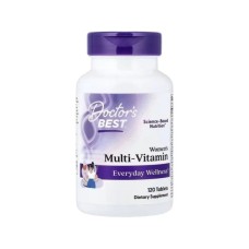 Вітамінно-мінеральний комплекс Doctor's Best Мультивітаміни для жінок, Women's Multi-Vitamin, 120 таблеток (DRB-00613)