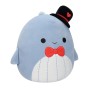 М'яка іграшка Squishmallows Синій кит Самір 13 см (SQVA00806)