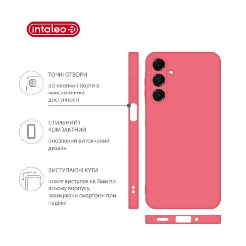 Чохол до мобільного телефона Intaleo Silicone Samsung Galaxy A16 Pink (1283126600012)