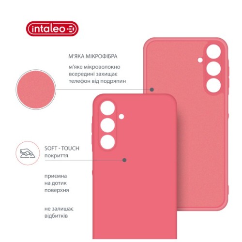 Чохол до мобільного телефона Intaleo Silicone Samsung Galaxy A16 Pink (1283126600012)