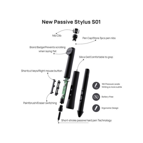 Графічний планшет Parblo Coast 12 Pro Gen2 (COAST12PROG2)